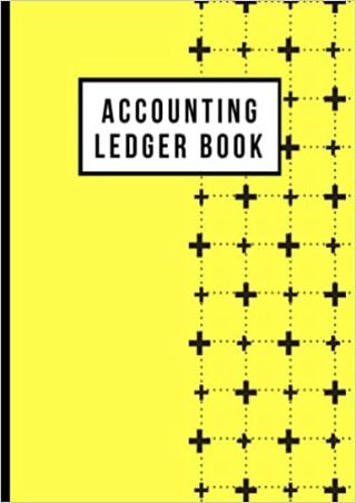 Accounting Ledger Book Business Expense Tracker Notebook for Small Business or Personal