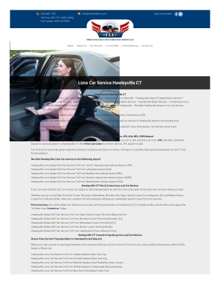Limo  Service Hawleyville CT