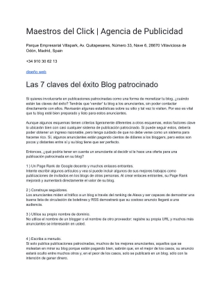 Maestros del Click _ Agencia de Publicidad