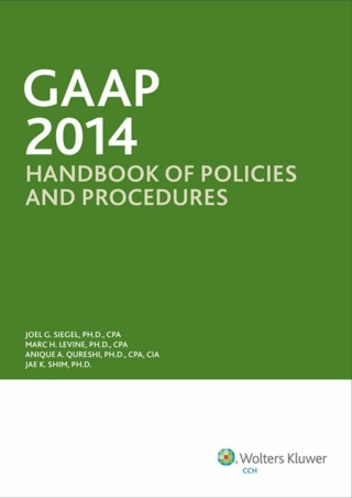 GAAP Handbook of Policies and Procedures 2014