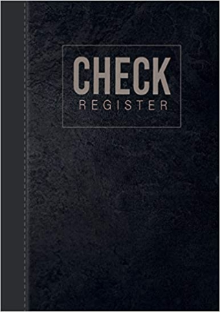 Check Register Account Tracker Check LogBook Register Simple Checkbook and Debit Card