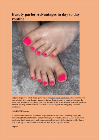 Looking for the best Pedicures in Crowland