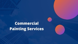 Commercial Painting Services