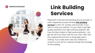 Link Building Services