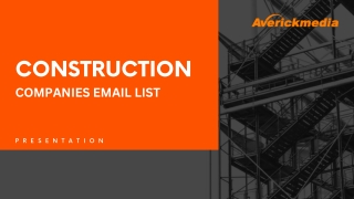 Construction contact list