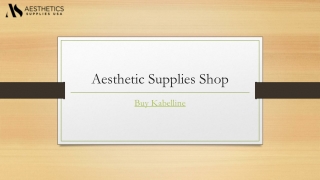 Buy Kabelline | Aestheticsupplies.shop