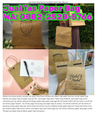 Ô88ᒿ.ᒿ5ᒿ8.57ϬϬ (WA) Tas Kertas Ulang Tahun Tas Kertas Jogja Warna