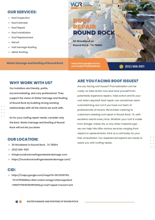 ARE YOU FACING ROOF ISSUES?