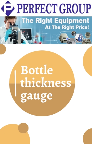 Bottle thickness gauge | Perfectgroupindia