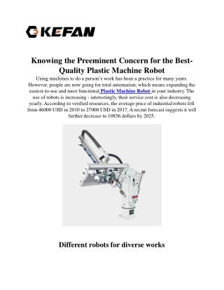 Knowing-the-Preeminent-Concern-for-the-Best-Quality-Plastic-Machine-Robot