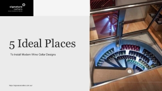 5 Ideal Places to Install Modern Wine Cellar Designs