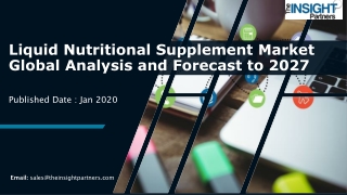 Liquid Nutritional Supplement Market to Hit US$ 32,286.12 million by 2027