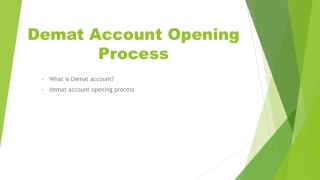 Demat Account Opening Process | Motilal Oswal
