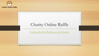 Online Raffle Platform for Charity | Charityonlineraffle.com