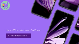 Mobile Theft Insurance - Here’s What You Need To Know