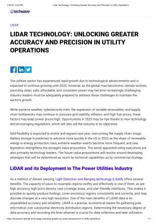 Lidar Technology_ Unlocking Greater Accuracy and Precision in Utility Operations