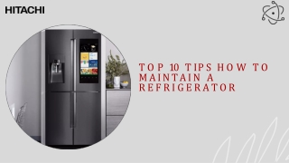 Best Tips How To Maintain A Refrigerator