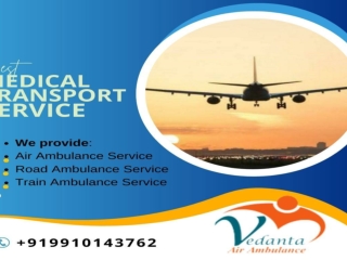 Hire The fastest Air Ambulance service in Darbhanga with Medical Doctor