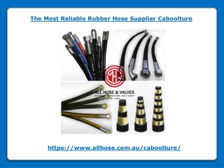 The Most Reliable Rubber Hose Supplier Caboolture