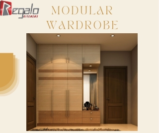 Top 10 modular wardrobe brand in Delhi | Modular wardrobe | Regalokitchens