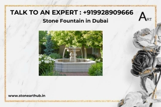 Stone Fountain in Dubai - WhatsApp Now  971 58 546 7869