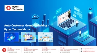 Auto Customer Group Switching - Bytes Technolab Inc.