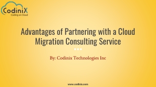 Advantages of partnering with a cloud migration consulting service 
