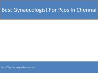 best gynaecologist for pcos in chennai