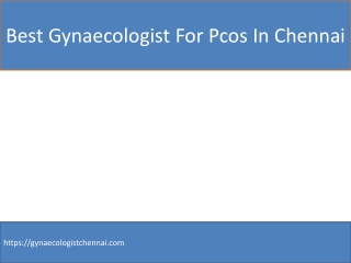 best urogynecologist in chennai