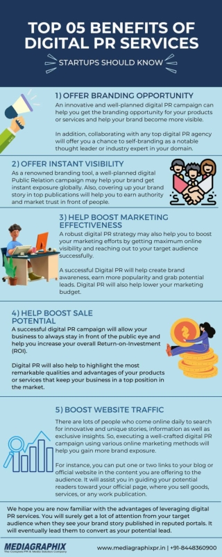 Top 05 Benefits of Digital PR Services