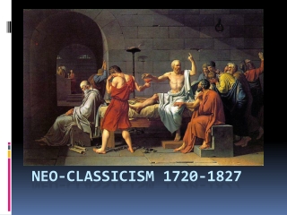 Neo-classicism 1720-1827