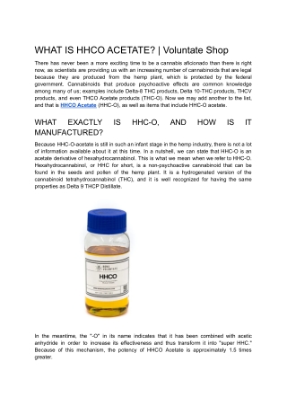 WHAT IS HHC-O ACETATE_ _ Voluntate Shop