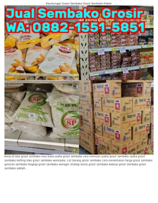 Ö882•l55l•585l (WA) Nama Grosir Sembako Desain Grosir Sembako