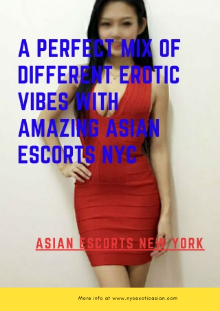 A perfect mix of different erotic vibes with amazing Asian models NYC