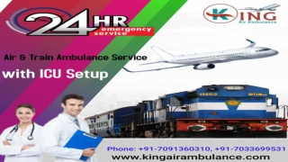 Take Prominent Air Ambulance in Patna with Medical Tools by King