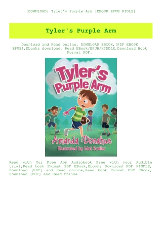 {DOWNLOAD} Tyler's Purple Arm [EBOOK EPUB KIDLE]