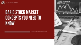 Learn Basic Stock Market Concepts | Valientmarkets