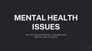 Top Tips For Supporting A Partner With Mental Health Issues