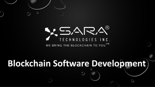Blockchain Software Development
