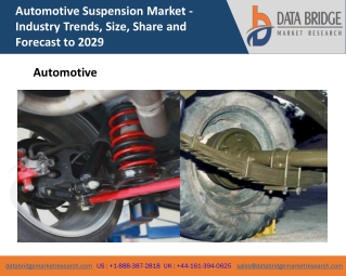 Automotive Suspension Market