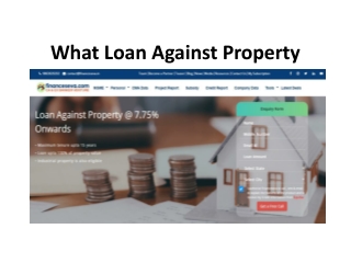 What Loan Against Property