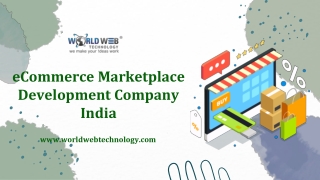 eCommerce Marketplace Development Company India