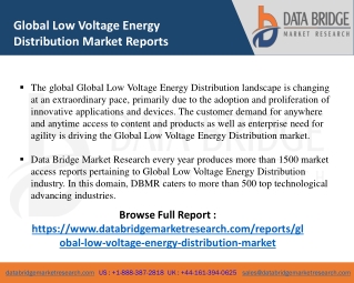 Low Voltage Energy Distribution Market-SE