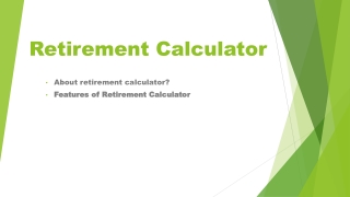 Retirement Calculator | Motilal Oswal