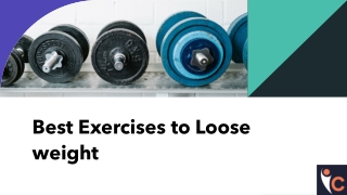 Best exercises for weight loss