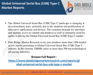 Universal Serial Bus (USB) Type C Market-SE