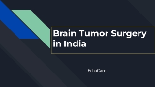 Brain Tumar Surgery in India
