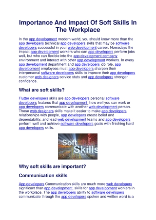 Importance And Impact Of Soft Skills In The Workplace (1)