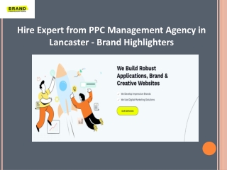 PPC Management Agency in Lancaster - Brand Highlighters