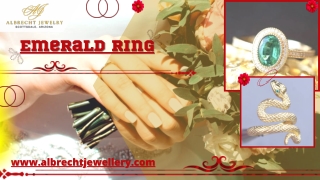 A Stunning Emerald Ring - A Timeless Accessory